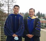 Yi Jiao receives his Ph.D.